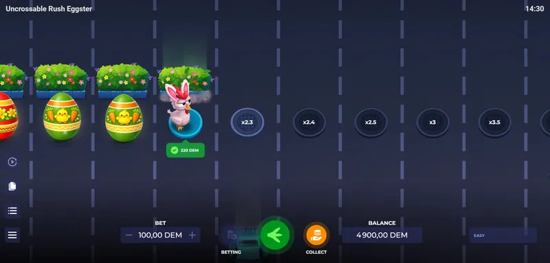 Uncrossable Rush Eggster