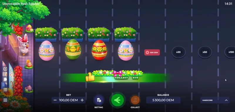 Uncrossable Rush Eggster