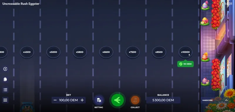 Uncrossable Rush Eggster